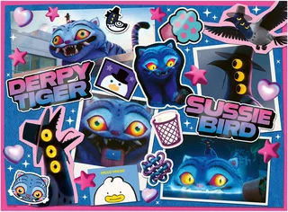 Puzzle KPop Demon Hunters - Derpy & Sussie, 300 Puzzleteile, Made in Germany from Ravensburger, Multicolour edition – box 2 of 2