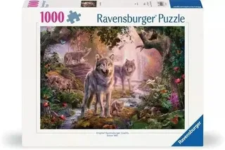 Puzzle La Famille Des Loups En Été de Ravensburger – boîte 2 sur 2
