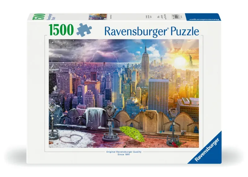 Puzzle Les Saisons à New York - 1500 pièces from Ravensburger – box 2 of 2