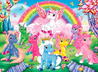 Puzzle Lissy Pony Activity, 100 Puzzleteile, Made in Germany de Ravensburger, édition Multicolore – boîte 2 sur 2