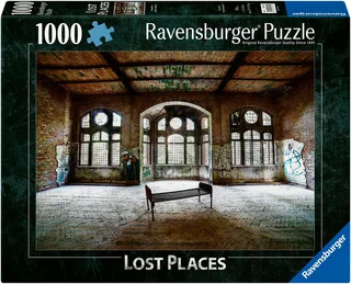 Puzzle Lost Places, Frauenpavillion Beelitzer Heilstätten, 1000 Puzzleteile, Made in Germany van Ravensburger, editie Meerkleurig – doos 1 van 4