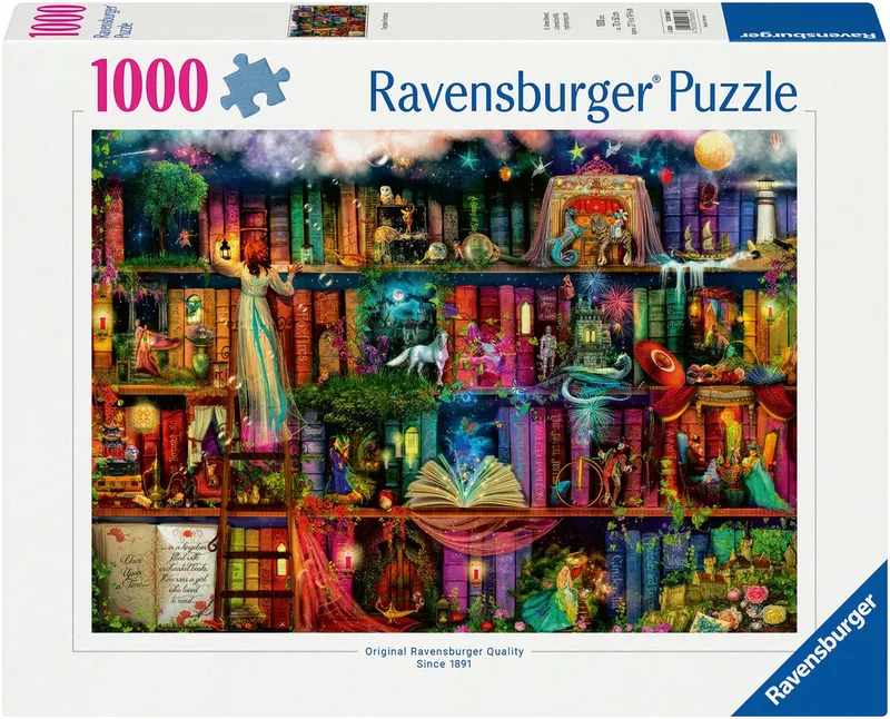 Puzzle Magische Märchenstunde, 1000 Puzzleteile, Made in Germany from Ravensburger, Multicolour edition – box