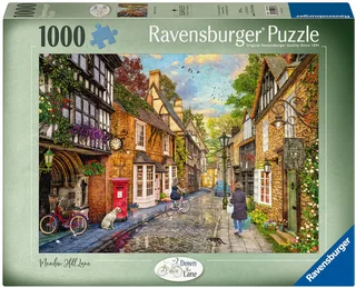 Puzzle Meadow Hill Lane, 1000 Puzzleteile, Made in Germany de Ravensburger, édition Multicolore – boîte 1 sur 2