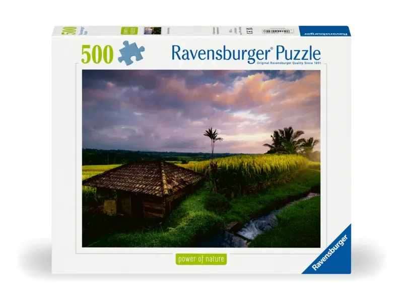 Puzzle Nature Edition - Rizières au Nord de Bali - 500 à 999 pièces de Ravensburger – boîte 2 sur 2