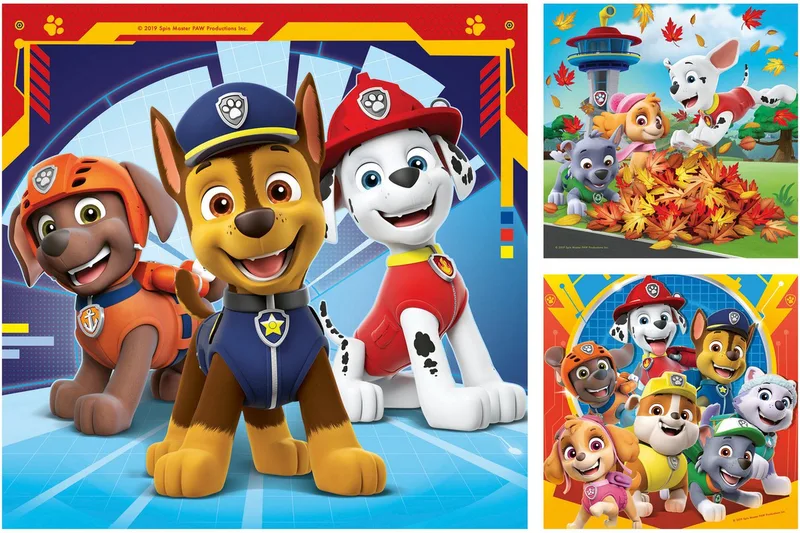 Puzzle Paw Patrol, 147 Puzzleteile, Made in Europe from Ravensburger, Multicolour edition – box 2 of 5