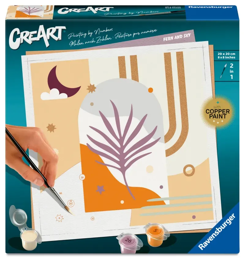 Puzzle Peinture au Numéro - CréArt - Sky von Ravensburger – Schachtel 2 von 2