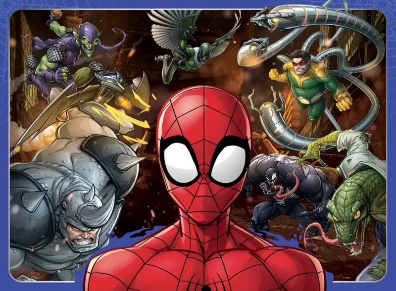 Puzzle Pièces XXL - Courageux Spider-Man de Ravensburger – boîte