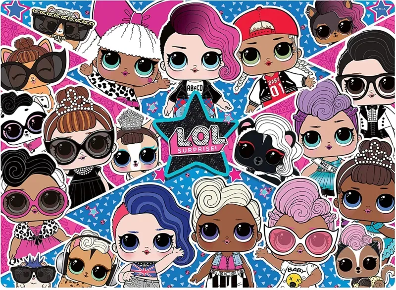 Puzzle Pièces XXL - LOL Surprise! - 100 à 149 pièces van Ravensburger – doos 1 van 2