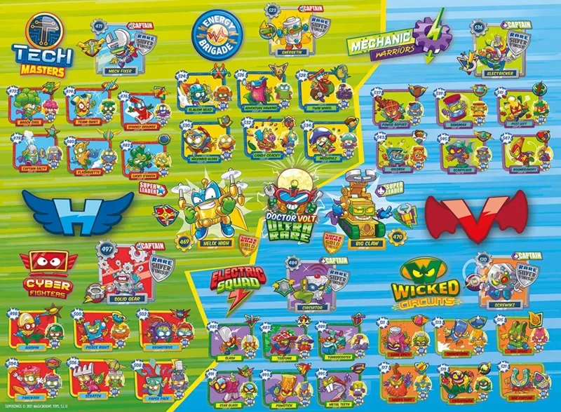 Puzzle Pièces XXL - Super Zings B - 100 à 149 pièces de Ravensburger – boîte 1 sur 2
