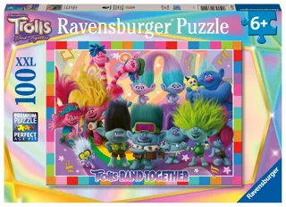 Puzzle Pièces XXL - Trolls 3 - 100 à 149 pièces de Ravensburger – boîte 2 sur 2