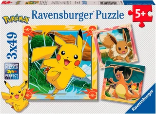 Puzzle Pokémon, 147 Puzzleteile, Made in Europe from Ravensburger, Multicolour edition – box 1 of 5