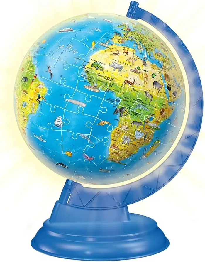 Puzzle Puzzle 3D - Mappemonde en Allemand - 150 à 199 pièces from Ravensburger – box