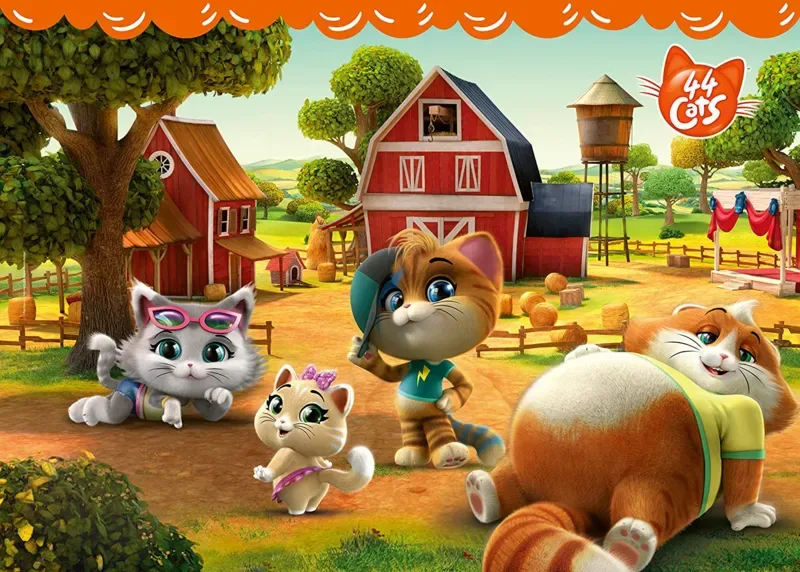 Puzzle Puzzle Géant de Sol - 44 Cats - 10 à 25 pièces de Ravensburger – boîte