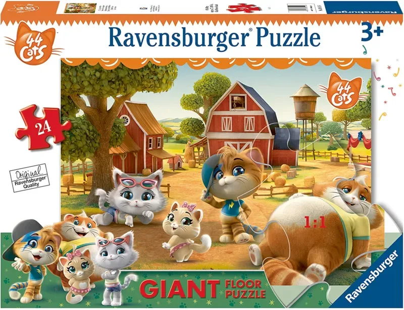 Puzzle Puzzle Géant de Sol - 44 Cats - 10 à 25 pièces from Ravensburger – box 2 of 2