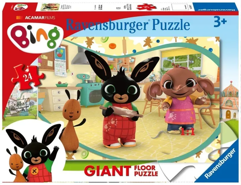 Puzzle Puzzle Géant de Sol - Bing - 10 à 25 pièces van Ravensburger – doos