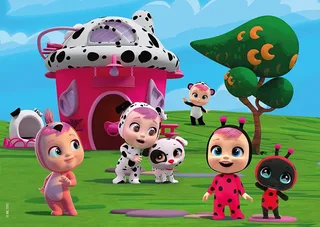 Puzzle Puzzle Géant de Sol - Cry Babies - 10 à 25 pièces van Ravensburger – doos 1 van 2
