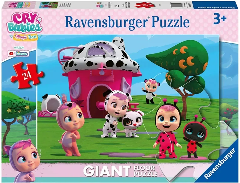 Puzzle Puzzle Géant de Sol - Cry Babies - 10 à 25 pièces van Ravensburger – doos 2 van 2