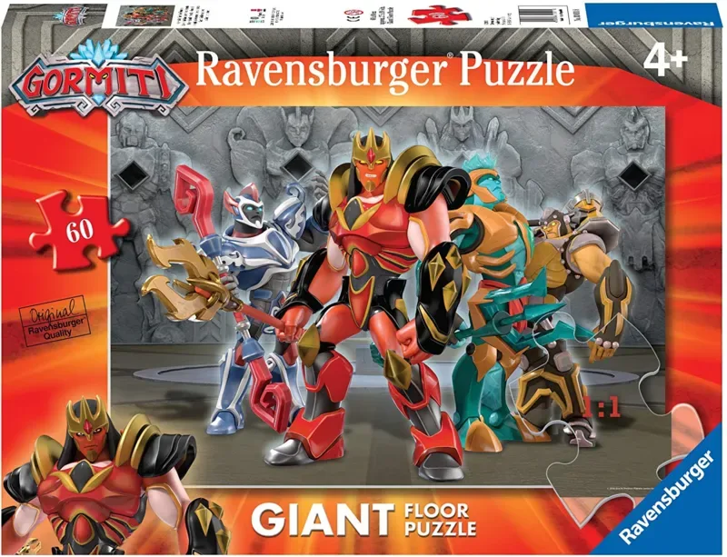 Puzzle Puzzle Géant de Sol - Gormiti - 51 à 99 pièces from Ravensburger – box 2 of 2