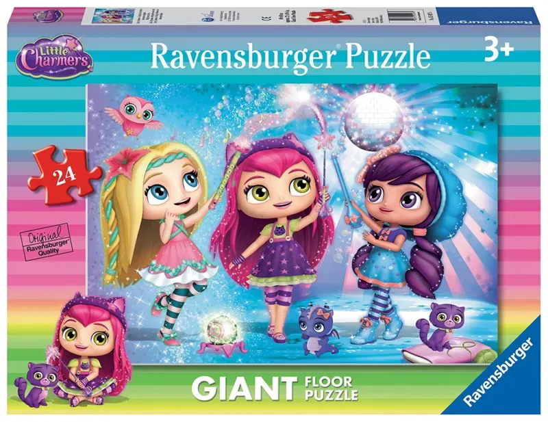 Puzzle Puzzle Géant de Sol - Little Charmers - 10 à 25 pièces van Ravensburger – doos 2 van 2