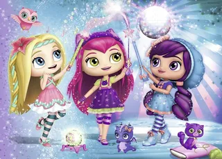 Puzzle Puzzle Géant de Sol - Little Charmers - 10 à 25 pièces van Ravensburger – doos 1 van 2