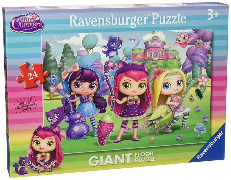 Puzzle Puzzle Géant de Sol - Little Charmers - 10 à 25 pièces de Ravensburger – boîte