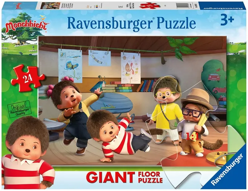 Puzzle Puzzle Géant de Sol - Monchhichi - 10 à 25 pièces von Ravensburger – Schachtel