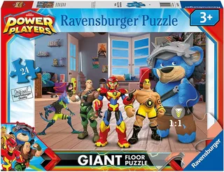Puzzle Puzzle Géant de Sol - Power Players - 10 à 25 pièces von Ravensburger – Schachtel 2 von 2