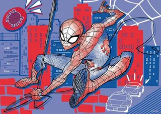 Puzzle Puzzle Géant de Sol - Spiderman - 10 à 25 pièces from Ravensburger – box 1 of 2