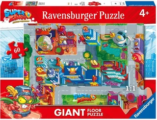 Puzzle Puzzle Géant de Sol - Super Zings - 51 à 99 pièces von Ravensburger – Schachtel 2 von 2