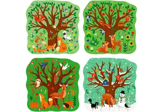 Puzzle PuzzleUP!, Vier Jahreszeiten, 72 Puzzleteile, Made in Europe from Ravensburger, Multicolour edition – box 5 of 5