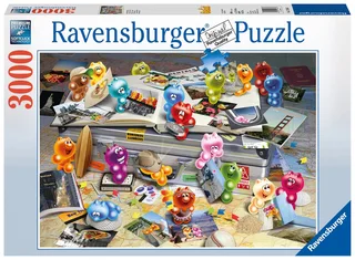 Puzzle Ravensburger, Gelini auf Reisen 3000 Teile Puzzle, 3000 Puzzleteile, Made in Europe from Ravensburger, Multicolour edition – box 3 of 4