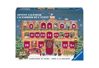 Puzzle Ravensburger Puzzle Adventskalender Christmas at, Puzzleteile from Ravensburger – box 1 of 2