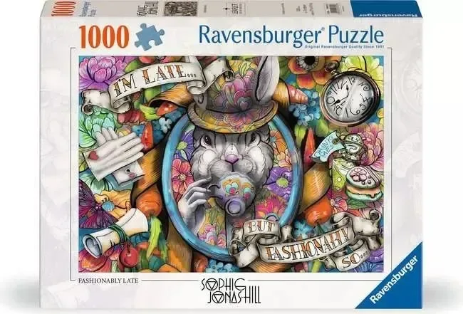Puzzle Rongeurs Nostalgiques von Ravensburger – Schachtel 2 von 2