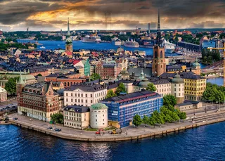 Puzzle Scandinavian Places, Stockholm, Schweden, 1000 Puzzleteile, Made in Germany from Ravensburger, Multicolour edition – box 2 of 2