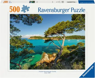 Puzzle Schöne Aussicht, 500 Puzzleteile, Made in Germany de Ravensburger, édition Multicolore – boîte 1 sur 2
