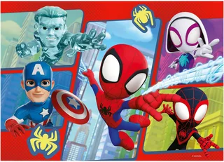 Puzzle Spidey in Aktion!, 60 Puzzleteile, Made in Europe from Ravensburger, Multicolour edition – box 2 of 2