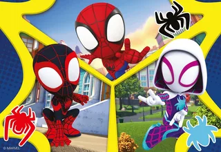 Puzzle Spidey und seine Super-Freunde, 48 Puzzleteile, Made in Europe de Ravensburger, édition Multicolore – boîte 3 sur 4