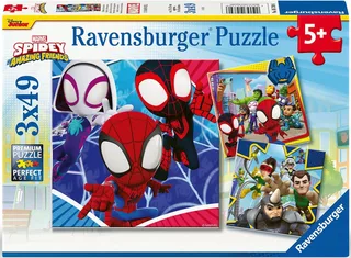 Puzzle Spideys Abenteuer, 147 Puzzleteile, Made in Europe from Ravensburger, Multicolour edition – box 1 of 5