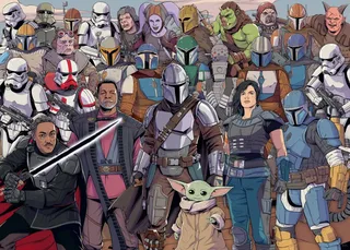Puzzle Star Wars Mandalorian - 1000 pièces from Ravensburger – box 1 of 2