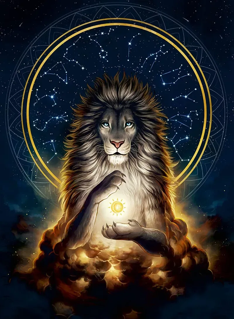 Puzzle Starline - Lion brillant - 500 à 999 pièces de Ravensburger – boîte 1 sur 2