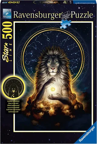 Puzzle Starline - Lion brillant - 500 à 999 pièces de Ravensburger – boîte 2 sur 2