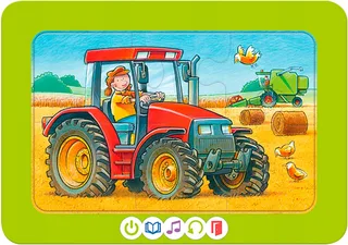 Puzzle tiptoi® 3 erste Puzzles: Fahrzeuge, 12 Puzzleteile, Made in Europe from Ravensburger, Multicolour edition – box 4 of 4