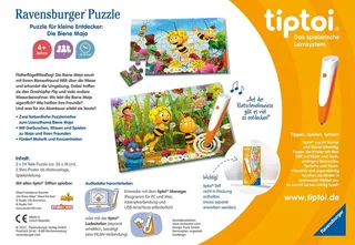 Puzzle tiptoi Puzzeln, Entdecken, Erleben Biene Maja 00141, 1000 Puzzleteile de Ravensburger – boîte 2 sur 5