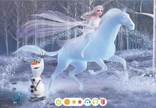 Puzzle tiptoi® Puzzle für kleine Entdecker: Disney Die Eiskönigin, 24 Puzzleteile, (2 x 24 Teile) Made in Europe de Ravensburger, édition Multicolore – boîte 3 sur 5