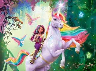 Puzzle Unicorn Academy, Sophia und Wildstar, 100 Puzzleteile, 100 XXLTeile, Made in Germany from Ravensburger, Multicolour edition – box 2 of 2