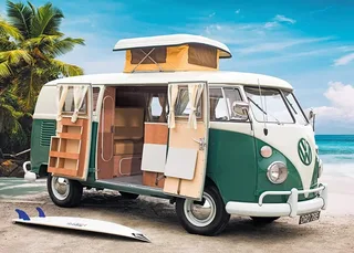 Puzzle Volkswagen T1 Camper Van - 1000 pièces from Ravensburger – box 1 of 2