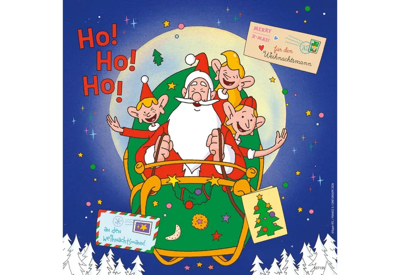 Puzzle Weihnachtsmann & Co. KG, 147 Puzzleteile, Made in Europe de Ravensburger, édition Multicolore – boîte 5 sur 5