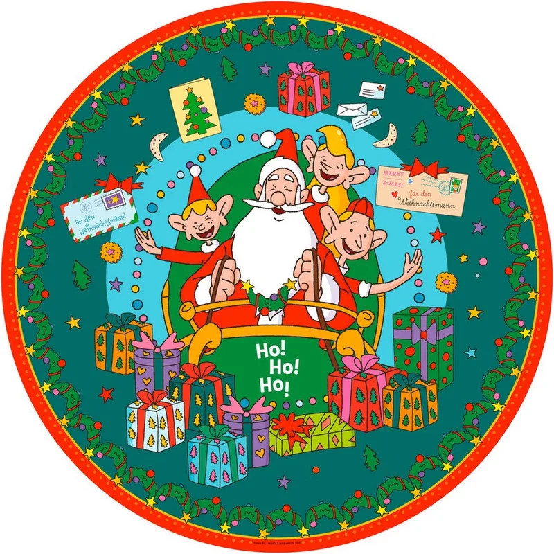 Puzzle Weihnachtsmann & Co.KG, 500 Puzzleteile, Made in Europe de Ravensburger, édition Multicolore – boîte 2 sur 2