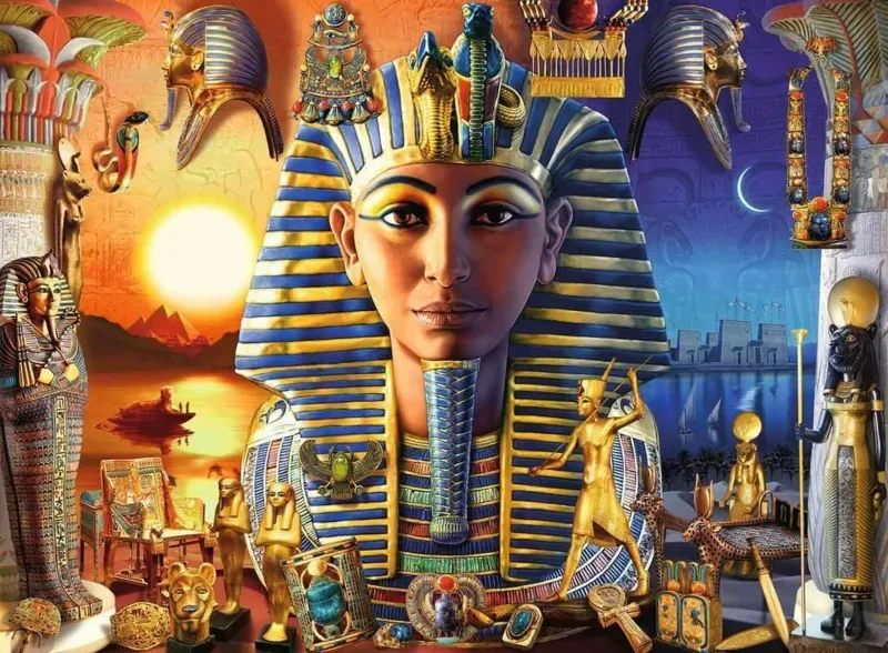 Puzzle XXL Teile - Ancient Egypt - 200 bis 499 Teile de Ravensburger – boîte