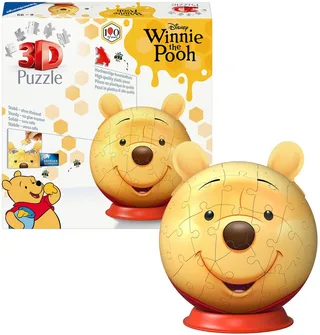 Puzzleball Disney Winnie Puuh mit Ohren, 72 Puzzleteile, Made in Europe from Ravensburger, Multicolour edition – box 1 of 4